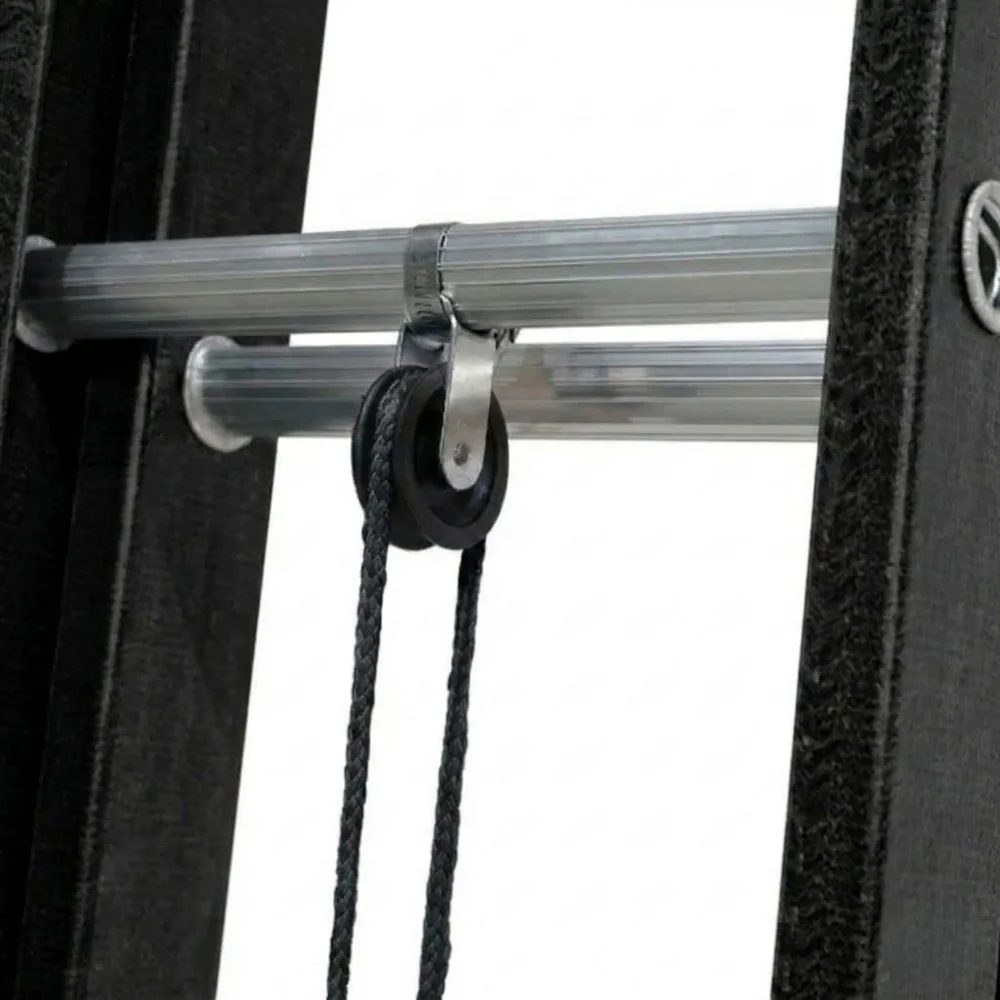 Escada Extensível Profissional Fibra de Vidro 4,20m 7,20m 150kg Síntese