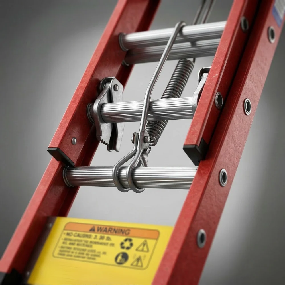 Escada Extensível Profissional Fibra de Vidro 4,25m 7,25m 170kg Síntese