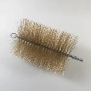 Escova cabeç de 150 mm de tubo -escova de ço com fio externo M10