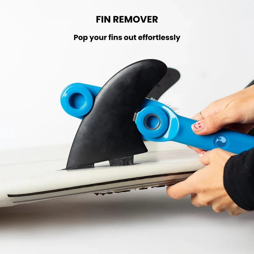 Escova de Surf Clean Fin - Escova Multifuncional de Surf