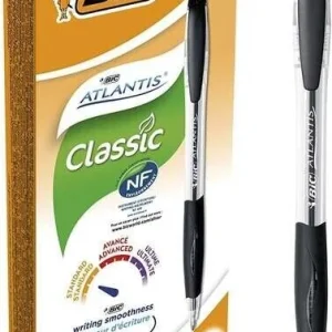 Esferográfica Bic Atlantis Classic Preto