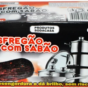 Esfregão com sabão