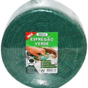 Esfregão verde rolo