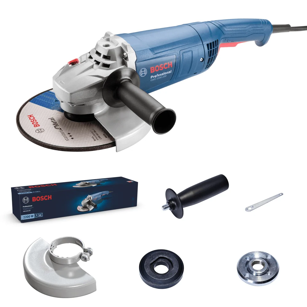 ESMERILHADEIRA ANGULAR 9'' GWS 2200-230 2.200W 06018F10E0 220V BOSCH
