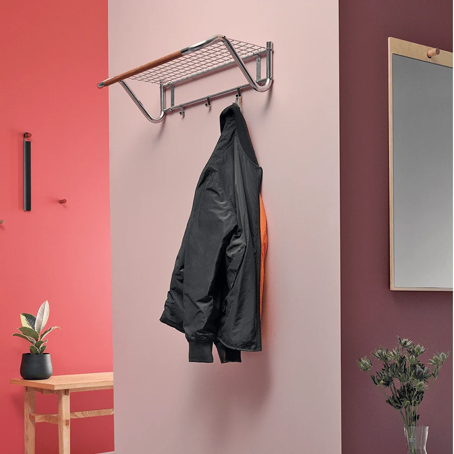 OAK BAR HAT RACK ESSEM DESIGN