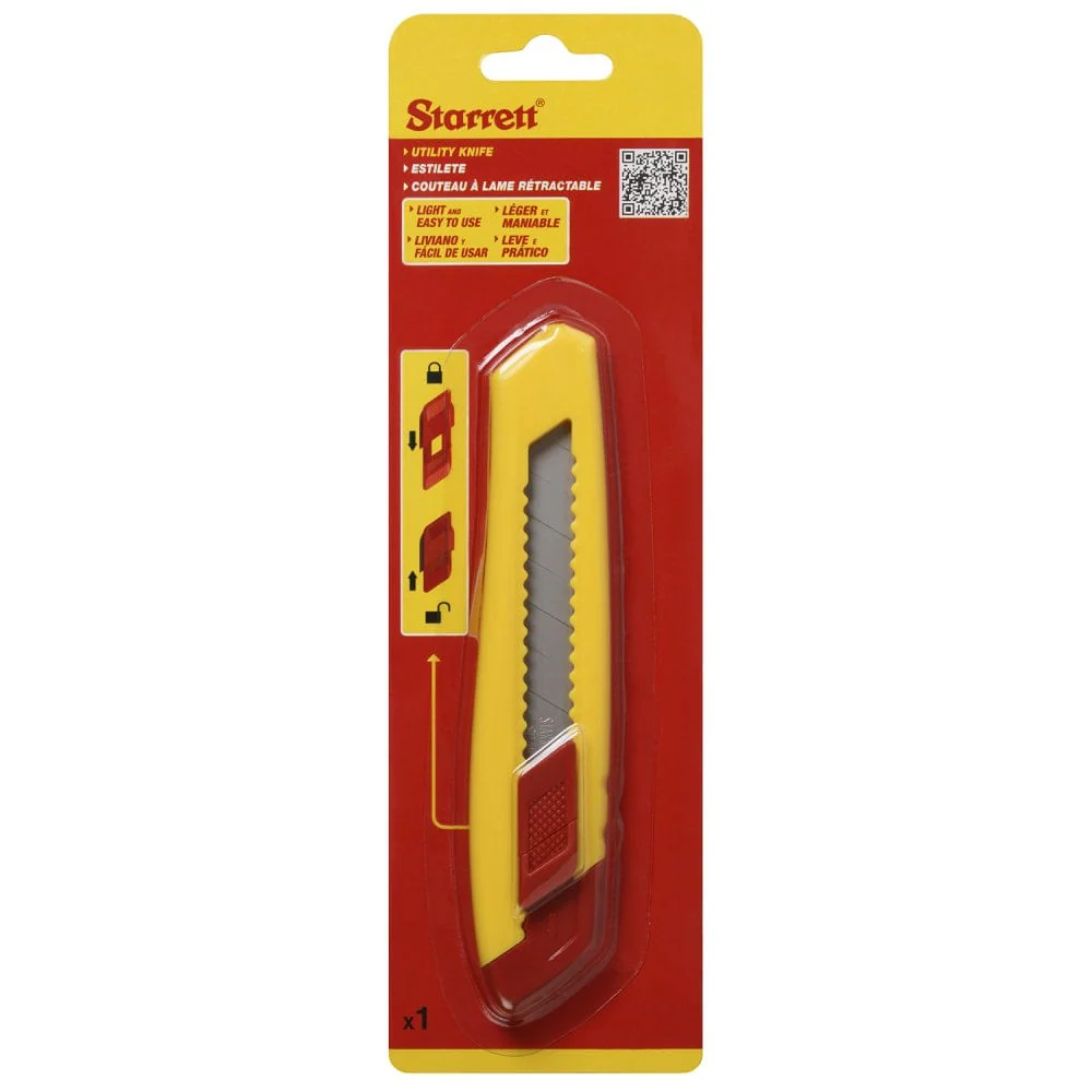 ESTILETE LARGO LÂMINA 18MM KUS045-S STARRETT