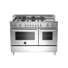 Estufa profesional completa BERTAZZONI 48" MASTER SERIES Acero