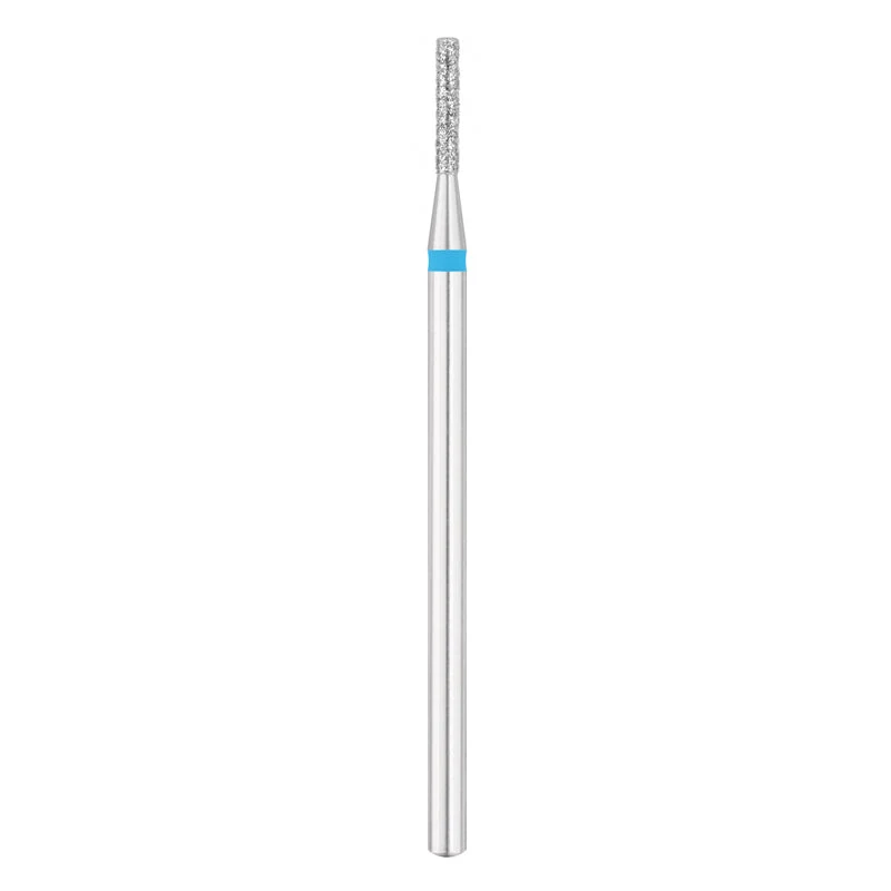 EXO PRO BROCA DE LIXA PARA UNHAS DIAMANTE CILÍNDRICA 1.4MM AZUL