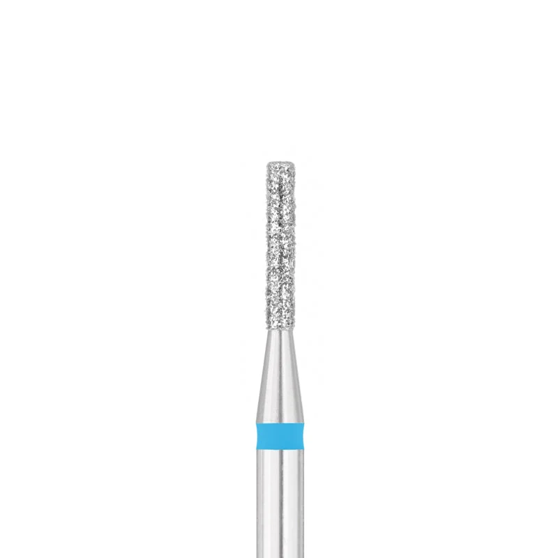 EXO PRO BROCA DE LIXA PARA UNHAS DIAMANTE CILÍNDRICA 1.4MM AZUL