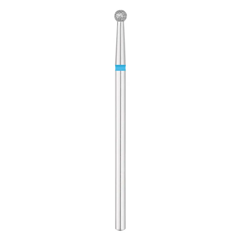 EXO PRO PONTA DE BROCA PARA LIXA DE UNHAS DIAMANTE BOLA 2.7MM PRETO