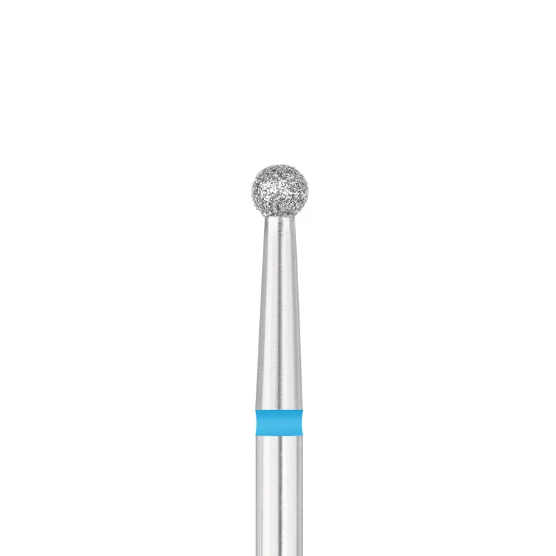 EXO PRO PONTA DE BROCA PARA LIXA DE UNHAS DIAMANTE BOLA 2.7MM PRETO