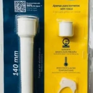 Extensor Branco P/ Torneira 140mm