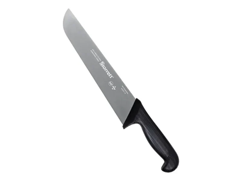 FACA PARA CARNE LÂMINA LARGA 30CM KBKB203 PRETO STARRETT