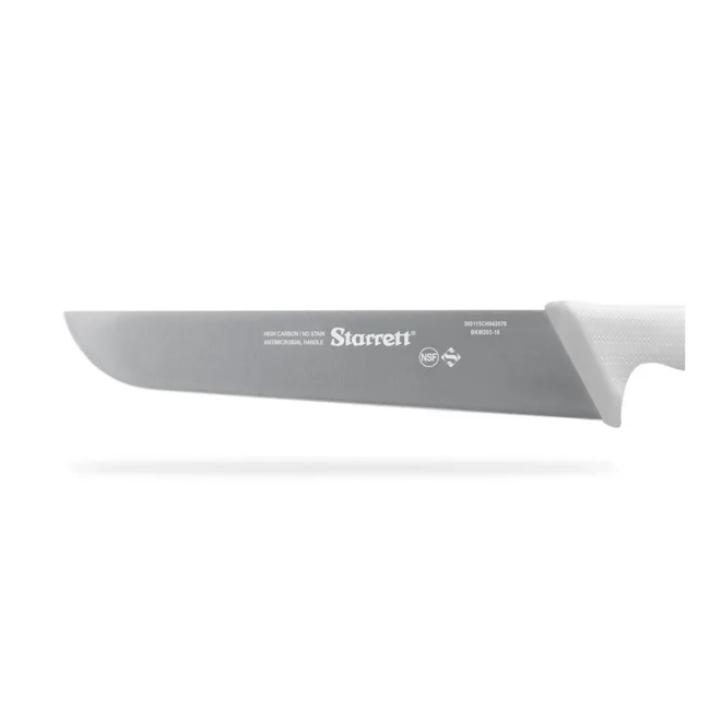 FACA PARA CARNE LÂMINA LARGA 30CM KBKW203 BRANCO STARRETT