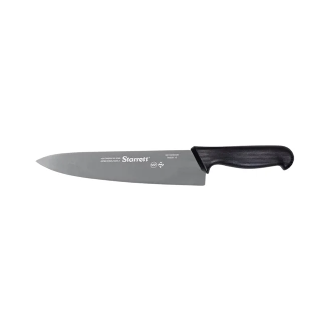 FACA PARA CARNE LÂMINA TRIANGULAR. 20CM KBKB301 PRETO STARRETT