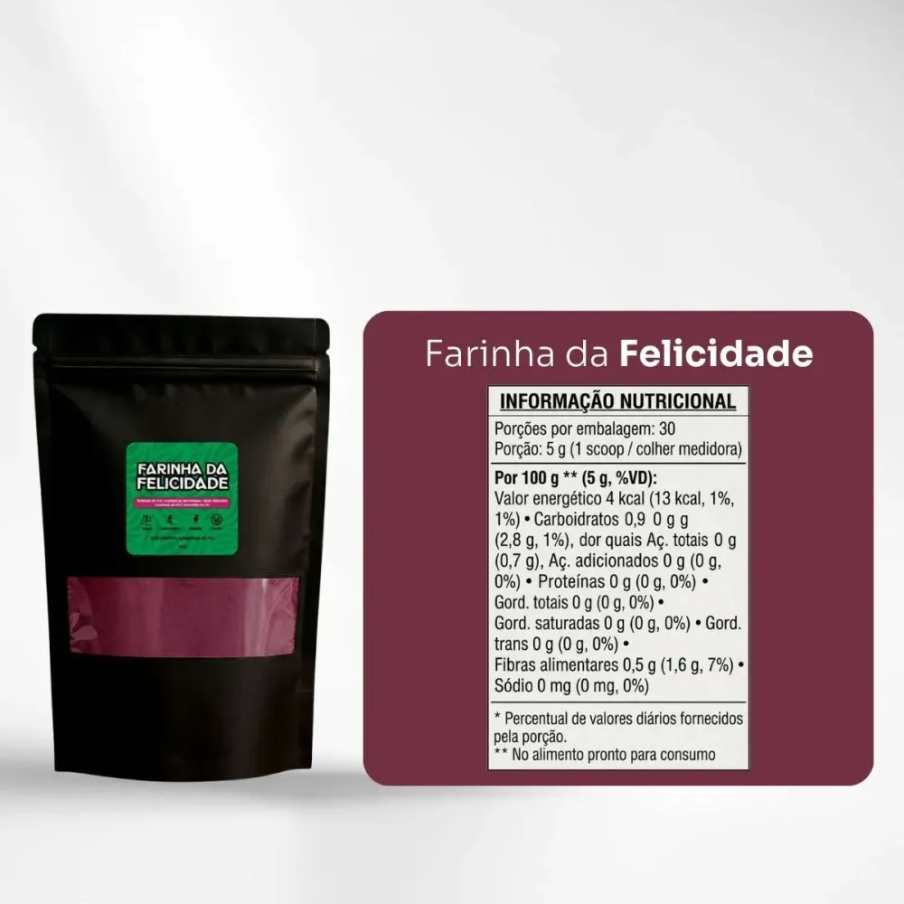 Farinha da felicidade - Nação Verde 150g