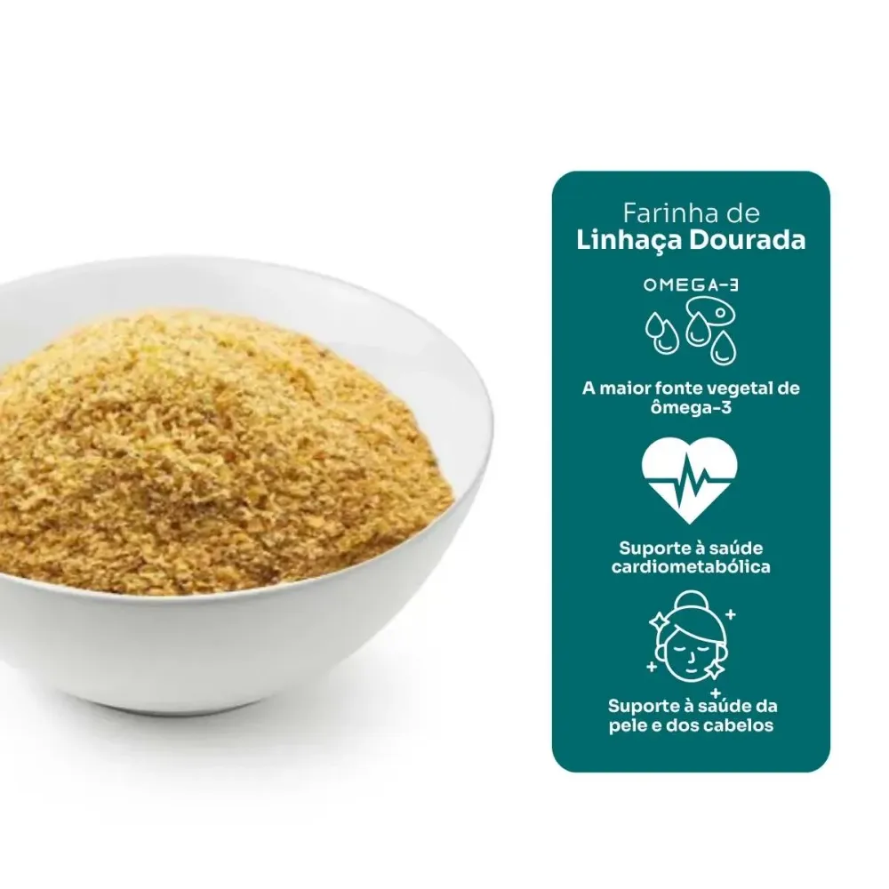Farinha de Linhaç Dourada 100g