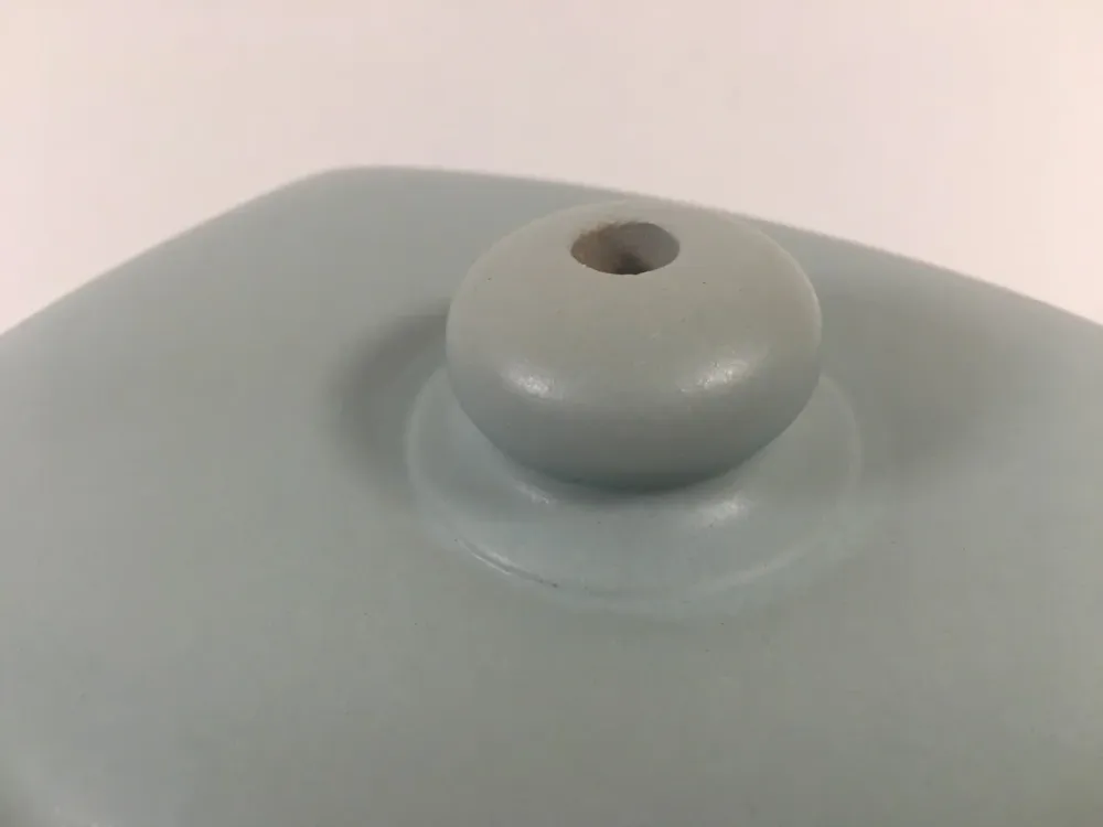 Fazer assadeira de maçã feita à mão feita de sálvia de cerâmica