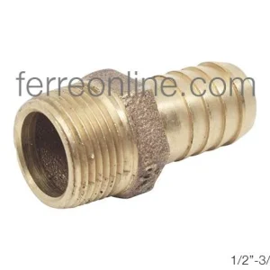 ADAPTADOR PARA POLIDUCTO MACHO ROSCA 1/2-3/4" (BRONCE) Ferreonline (Ferremateriales La Mexicana)