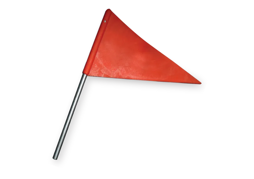 BANDERIN PLASTICO RIGIDO PARA TRACTOCAMION MR SEGURIDAD SR1032 Ferreonline (Ferremateriales La Mexicana)