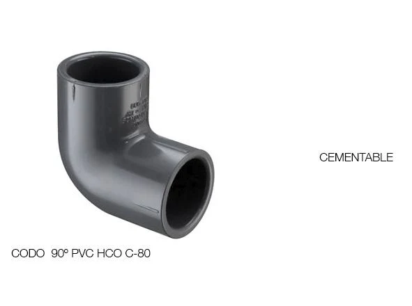 CODO PVC HIDRAULICO C-80 (100MM) 4" X 90 Ferreonline (Ferremateriales La Mexicana)