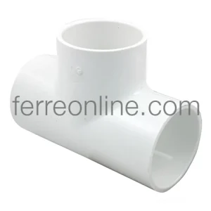 TEE PVC HIDRAULICO C-40 75MM 3" Ferreonline (Ferremateriales La Mexicana)