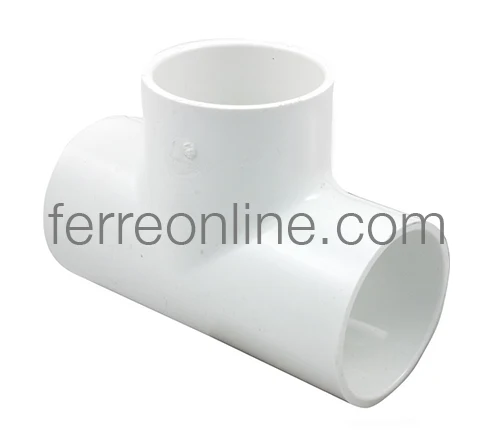 TEE PVC HIDRAULICO C-40 75MM 3" Ferreonline (Ferremateriales La Mexicana)