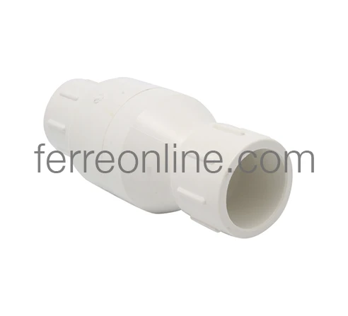 VALVULA CHECK PVC HIDRAULICO C-40 CEM 3" Ferreonline (Ferremateriales La Mexicana)