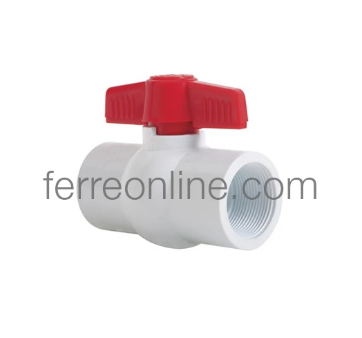 VALVULA DE ESFERA PVC 3" ROSCADA 150 PSI LD LD-828.75 Ferreonline (Ferremateriales La Mexicana)