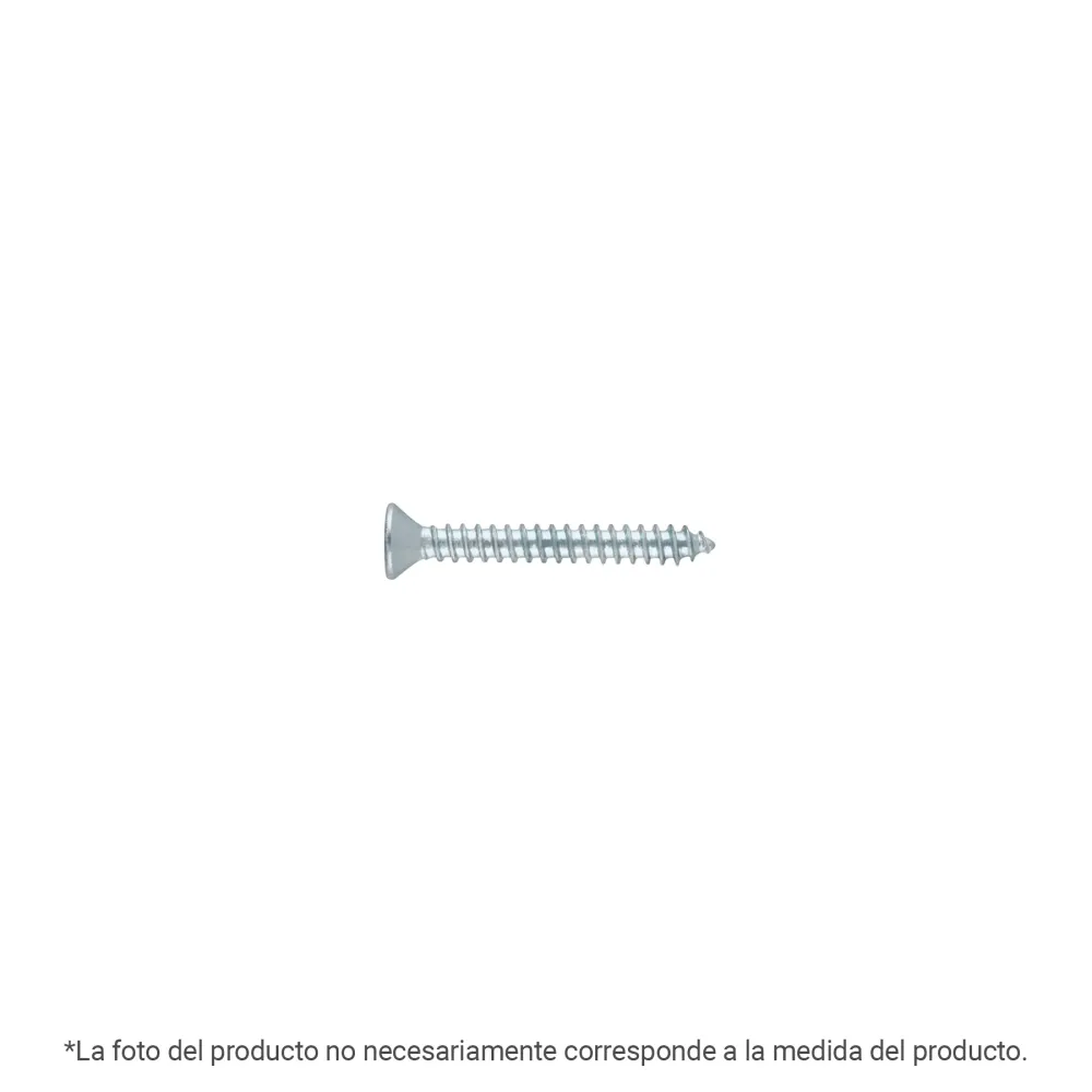 Pija Cabeza Plana No 6 x 5/8" Fiero Bolsa 200 Piezas