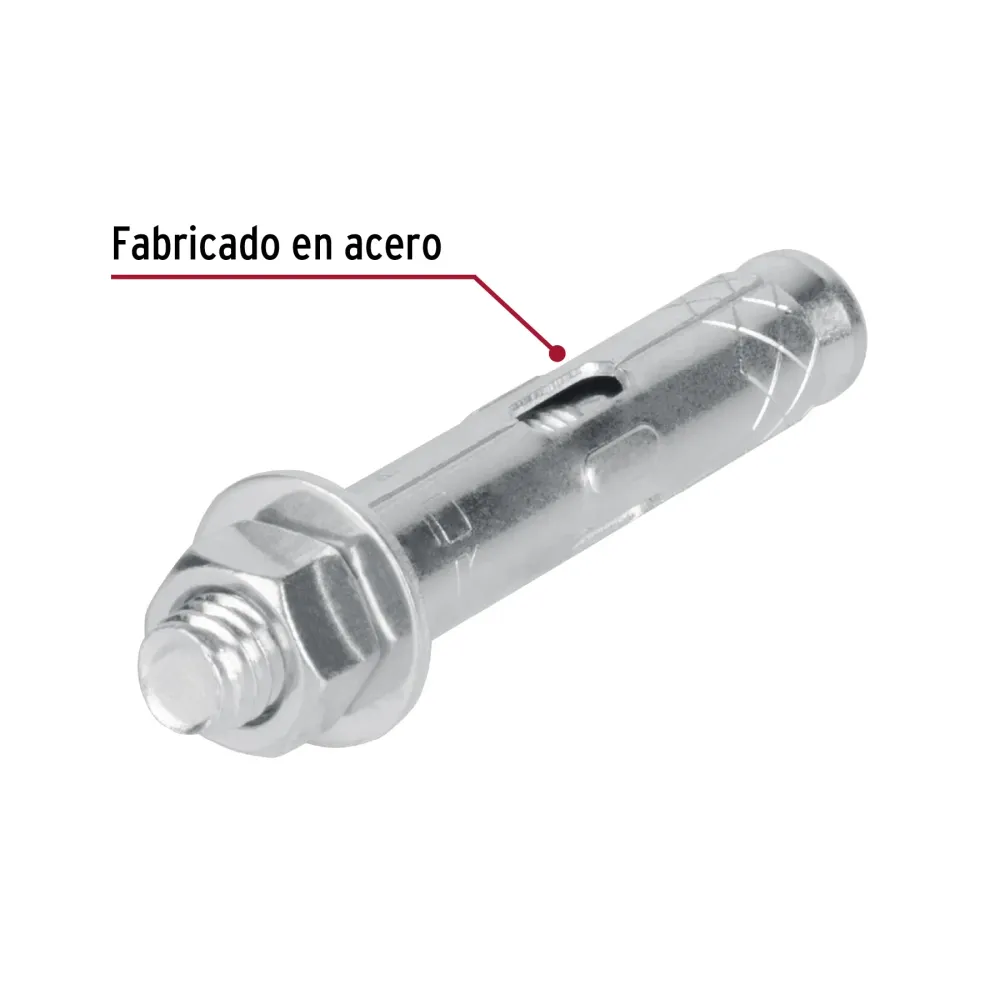 Taquete Tx 3/8" (9.5 mm) Fiero Caja 50 Piezas