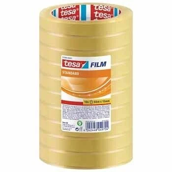 Fita Adesiva 15mmx66mts Transparente Tesa