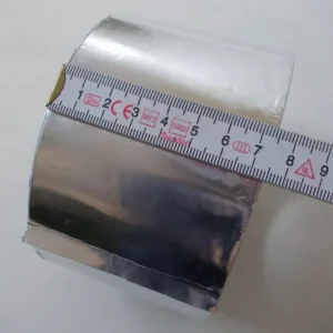Fita adesiva de alumínio 7,5 cm de largura 45m