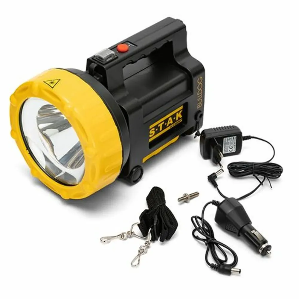 Foco de mão LED recarregável Stak CREE BULLDOG 30 W 2200 lm