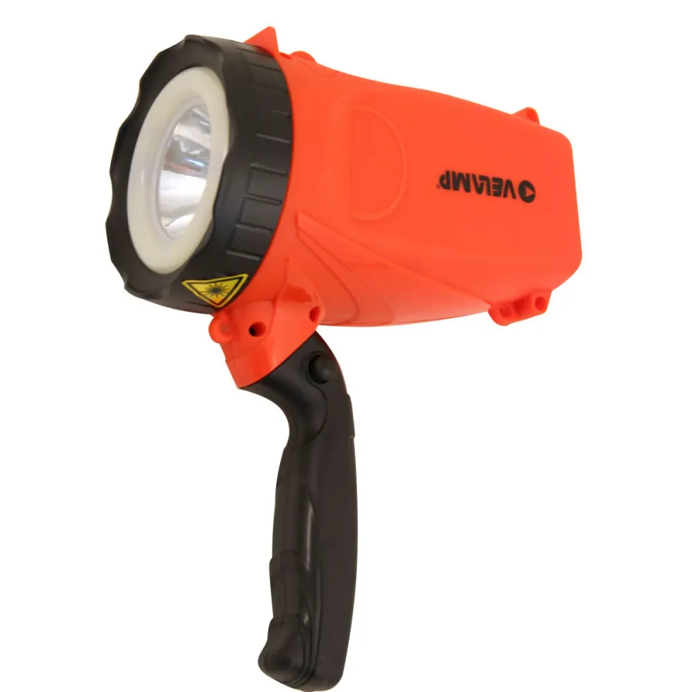 Foco de mão LED recarregável Velamp SUPER HORNET 5 W 350 lm