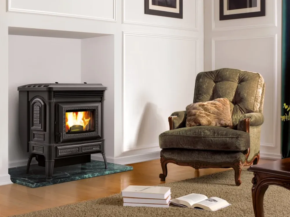 Fogão de pellets extraflame teodora evo 2.5-8kw