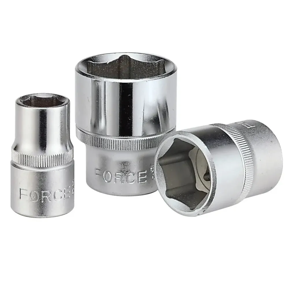 DADO HEXAGONAL FORCE []1/2" X 17 MM