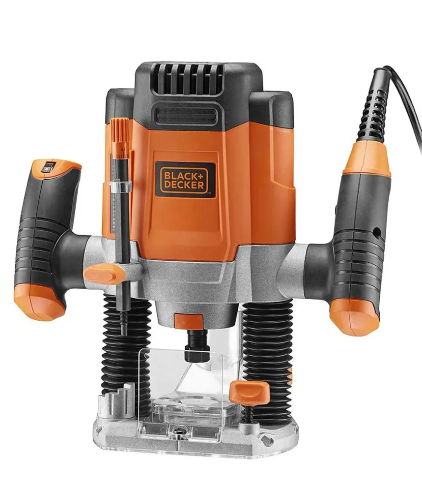 Fresagem Black&Decker KW1200EKA - 1.200w com 11 Acessòrios e Maleta