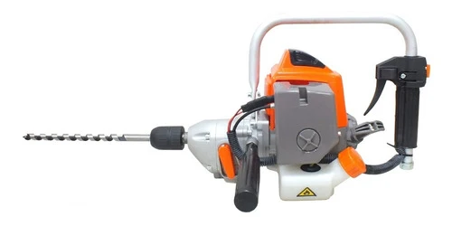 Furadeira Gasolina Para Mourão 25,4cc 2t Vulcan C/reversão