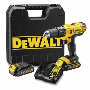 Furadeira percussora Dewalt DCD776D2 - XR 18 V 42Nm 2 bat. 2,0 Ah com maleta