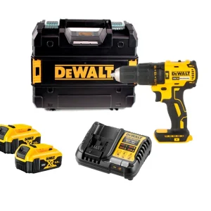 Furadeira de percutor 18V 2 bat. 5,0Ah con maleta Dewalt DCD778P2T