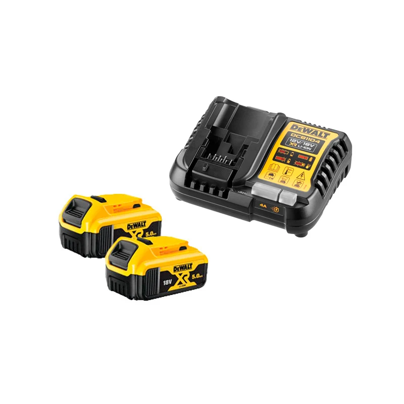Furadeira de percutor 18V 2 bat. 5,0Ah con maleta Dewalt DCD778P2T