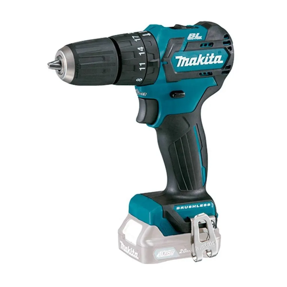 Furadeira Percutor sem escovas 12Vmax CXT BL 10mm Makita HP332DZ