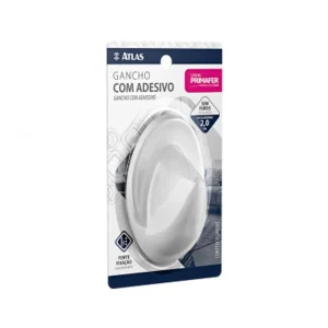 Gancho Adesivo Fixa Facil 2kg C/ 1 Pc