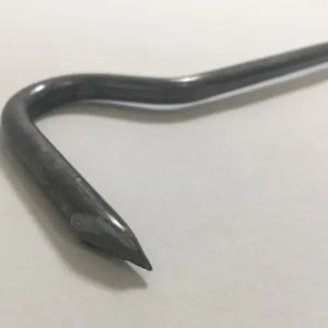 Ganchos de fogo com alç de madeira 48cm