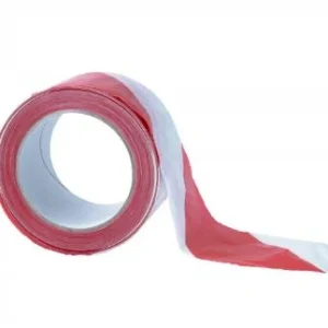 GEKO FITA DE SINALIZACAO 200 MT VERMELHO/BRANCA