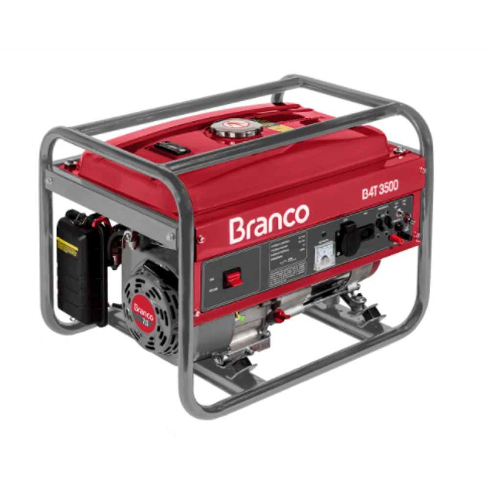 GERADOR DE ENERGIA GASOLINA B4T 3500 90315540 BRANCO