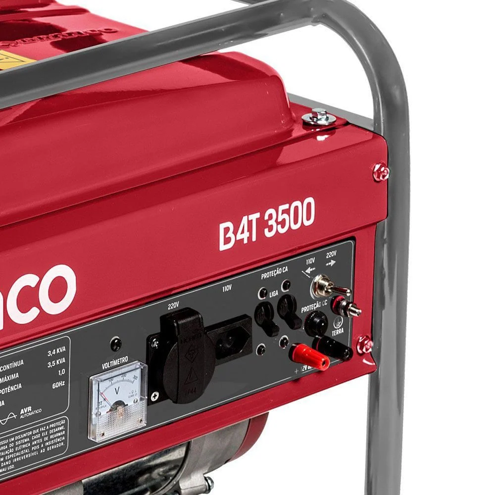 GERADOR DE ENERGIA GASOLINA B4T 3500 90315540 BRANCO