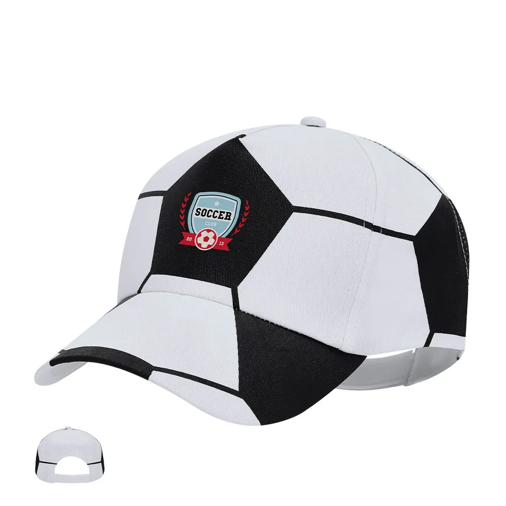 Gorra Desportiva com Design de Bola de Futebol