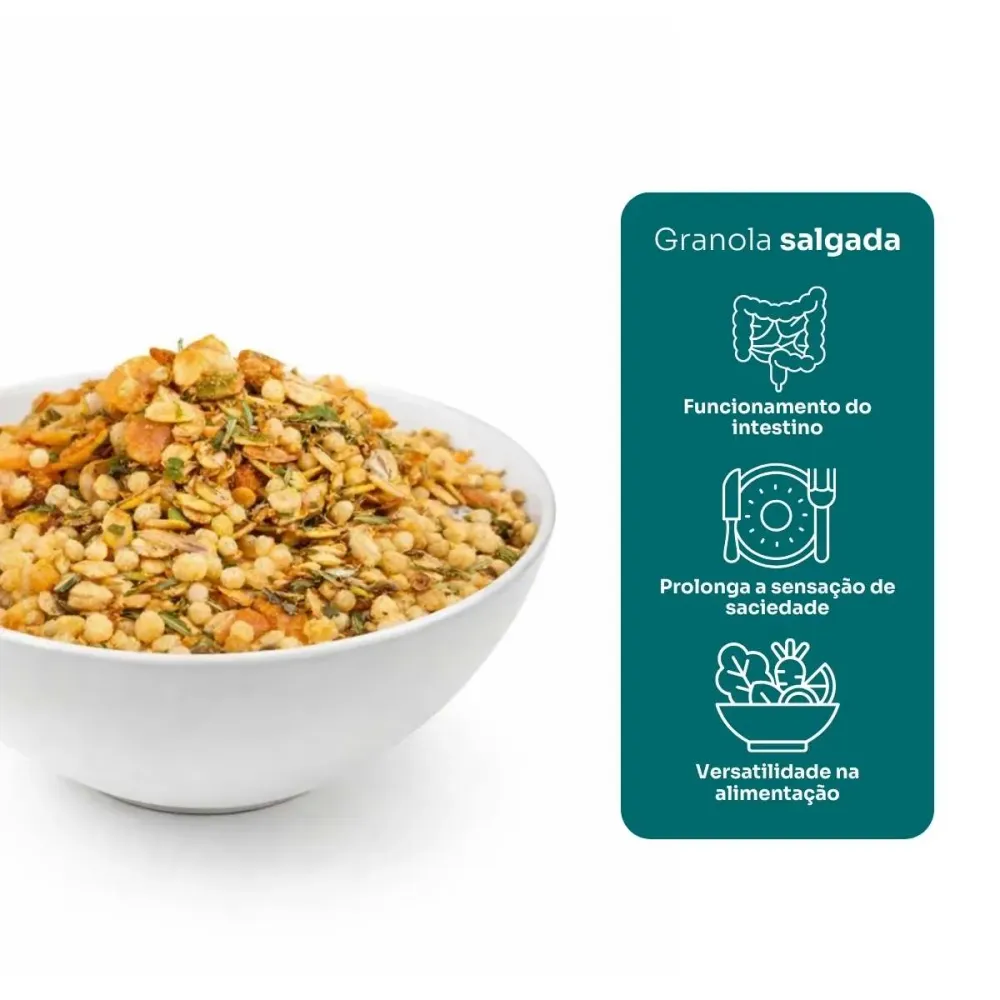 Granola Salgada 250g - Nação Verde